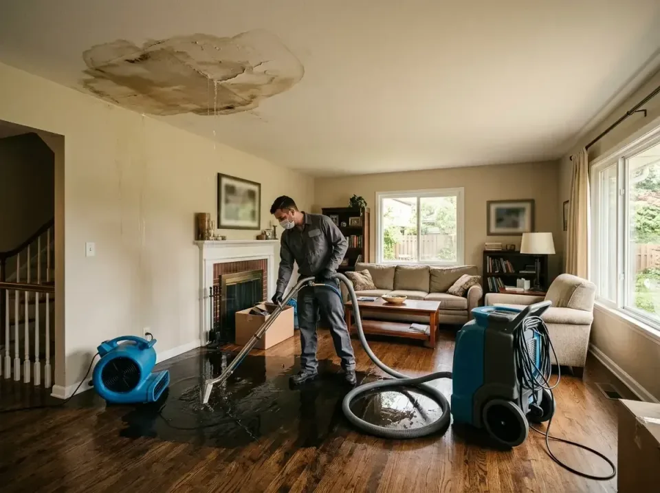 attic-pipe-burst-ceiling-drip-008 — frequently asked questions, Water Damage Restoration & Carpet Care in Heber Springs, AR